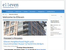 Tablet Screenshot of ellevenhoa.com